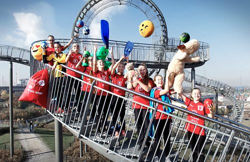 Fotowettbewerb beschert C-Jugend-Mädchen eine volle Mannschaftskasse