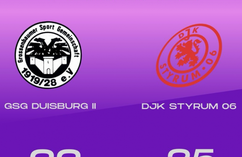 Niederlage im Heimspiel gegen DJK Styrum 06