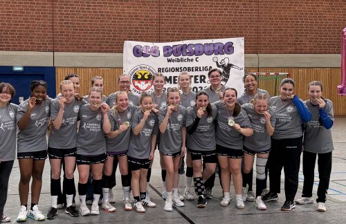 Regionsoberligameister 2025/26 wbl. C-Jugend GSG Duisburg